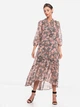 Сукня Vero Moda кольоровий в візерунок SRGMV258 S - изображение 2