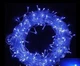 Гірлянда штора Водоспад 240-B велика лампа 3D led blue 3х2м (силіконовий провід з подовженням) HDSYR_649 - зображення 5