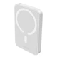 Зовнішній акумулятор Baseus Magnetic Mini Air Wireless Fast Charge Power Bank 6000mAh 20W Stellar White（With Simple Series Charging Cable Type-C to (P10059002223-00) - изображение 6
