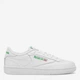 Женские кеды кожаные низкие Reebok Club C 85 100033933 5905588361442 41 27.1 см Белые (5905588361459) - изображение 1