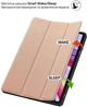 Чехол для планшета BeCover Flexible TPU Mate для Xiaomi Poco Pad/Pad M1 12.1" с креплением для стилуса Rose Gold (BC_711587) - изображение 6