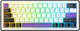 Клавиатура беспроводная Hator Hellyberry HK60 Mechanical Linear RGB Wireless/Bluetooth/USB White/Violet (HK60_wireless) - изображение 1