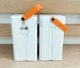 Повербанк Power bank 100000 mAh USB, Type-C, MicroUSB с Led-дисплеем, быстрой зарядкой и встроенными кабелями, белый - изображение 4