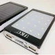 Повербанк 5V-1A 90000mah Metal+LED Solar 120х74х23 мм з вбудованим ліхтариком, індикатором заряду та сонячною батареєю - зображення 5