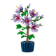 Конструктор Гибискус 660 деталей, серия Icons Botanical Collection, Hibiscus 1:1, цветы - изображение 2