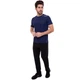 Футболка LIDONG LD-03809 розмір: 3XL (52-54) Колір: Темно-синій - зображення 5