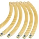 Обруч складаний Хула Хуп Pro Supra Hula Hoop PEARL HU-LA HR-056 1кг, пластик, 6 секцій, d-90см жовтий - зображення 4