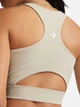 Спортивный топ для бега женский Converse Wordmark Bra Top Beach Stone 10024540-247 XS Sand (194434082968) - изображение 8