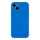 Чохол Silicone Case Full Size with Frame для iPhone 13 03.Royal Blue - изображение 1