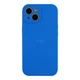 Чохол Silicone Case Full Size with Frame для iPhone 15 03.Royal blue - изображение 1