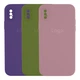 Чохол Silicone Case Square Full Camera для iPhone Xs Max 07.Lavender - изображение 2
