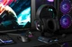 Універсальна накладна гарнітура провідна для геймерів 2E GAMING HG340 7.1 повнорозмірні ігрові навушники провідні USB для ПК з гнучким знімним мікрофоном Чорний - зображення 6