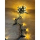 Светодиодная гирлянда нить 10 м, 100 LED, 1 режим, IP65, черный каучуковый провод, цвет свечения тепло-бе - изображение 5
