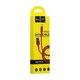 Кабель USB Hoco X26 Micro 1м 2.4А Червоний для заряджання та передачі даних пластик метал - зображення 3