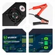 Умное зарядное устройство для аккумуляторов Wuber W14017 6V/12V 15A VRLA, WET, GEL, EFB, AGM - изображение 6
