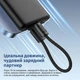 Кабель-брелок USB-C на Type-C 60W, швидка зарядка Power Delivery, передача даних 480Mbps - зображення 5