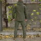 Костюм 3в1 Gwild SoftShell на флісі Куртка та Штани + Черевики на автошнурівці 4XL олива - изображение 3