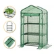 Теплица-стеллаж LEOBRO 125х69х49 см на 3 полки Green (LB-G116) - изображение 1