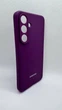 Чохол Silicone Full Cover для Samsung Galaxy S25 FE Фіолетовий Баклажан - зображення 2