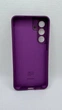 Чохол Silicone Full Cover для Samsung Galaxy S25 FE Фіолетовий Баклажан - зображення 3