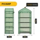 Теплица-стеллаж LEOBRO 159х69х49 см на 4 полки Green (LB-G118) - изображение 2
