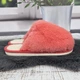 Тапочки женские меховые Lion пудровые с закрытым носком 40/41р (25-25,5 см) 8304 - изображение 5