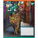 Зошит Yes The wild in the city А5 96 аркушів лінія (767773) - зображення 5