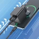 Мережевий зарядний пристрій Borofone BAS11A 10.5W USB Black - зображення 2