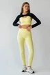 Женский кроп-лонгслив для многослойных образов Giulia FLEX SLEEVE L/XL Black, болеро из микрофибры - изображение 5