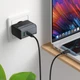 Мережевий зарядний пристрій Hoco CS74A Швидка зарядка PD45W+QC3.0 Black - зображення 7