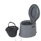 Биотуалет Bo-Camp Portable Toilet 7 Liters Grey (5502800) DAS301474 - изображение 3
