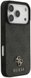 Etui plecki Guess 4G Small Classic Logo MagSafe do Apple iPhone 17 Pro Max Black (3666339490591) - obraz 4