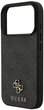 Etui plecki Guess 4G Small Classic Logo MagSafe do Apple iPhone 17 Pro Max Black (3666339490591) - obraz 5
