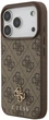 Etui plecki Guess 4G Small Classic Logo MagSafe do Apple iPhone 17 Pro Max Brown (3666339490638) - obraz 2