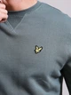 Світшот Lyle & Scott Сіро-Зелене — розмір L - зображення 2