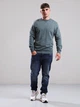 Світшот Lyle & Scott Сіро-Зелене — розмір L - зображення 4
