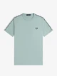 Футболка Fred Perry Taped Ringer Блакитна — розмір L - зображення 1