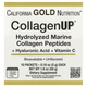 Пептиды морского коллагена California GOLD Nutrition "CollagenUP" гидролизованный рыбий 1 и 3 типа с гиалуроновой кислотой и витамином C для волос, кожи, ногтей, суставов и костей с нейтральным вкусом, 5000 мг (10 пакетиков по 5 г / 0,18 унции) - изображение 1