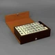 Кишеньковий набір для гри в Маджонг — Mahjong у кейсі з екошкіри - зображення 4