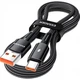 Кабель ESSAGER Sunset USB 2.0 to USB-C PD 120W 6A 1m Black (EXC120-CG01-P) - изображение 1