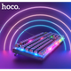 Проводная клавиатура с мышью и подсветкой HOCO GM18 RU/ENG Чёрная - изображение 3