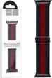Ремінець Hoco WA04 Nylon Loop для Apple Watch 42-49mm Black/Red (6931474786654) - зображення 2