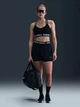 Спортивный топ для бега женский Nike Pro Bra Tt HF5372-010 M Черный с белым (0197602805451) - изображение 3