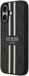 Панель Guess 4G Printed Stripes MagSafe для Apple iPhone 17 Black (3666339491369) - зображення 2