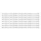 LED подсветка Philips TV 55" 545mm 5-led 4708-K55WDC-A2113N01 K550WDC1 A2 4708-K55WDC-A1113N01 A1 8шт. - изображение 1
