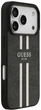 Etui plecki Guess 4G Printed Stripes MagSafe do Apple iPhone 17 Pro Max Black (3666339491390) - obraz 4