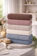 Махровые полотенца Cestepe Lux cotton Grand 70х140см в наборе 6 красивых полотенец для ванной ,для тела,для волос - изображение 1