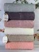 Махровые полотенца Cestepe Lux cotton Baki 70х140см в наборе 6 полотенец для ванной ,для тела - изображение 6