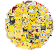 Набір наліпок 50 шт з мультфільму Покемон (Pokemon) / Пікачу (Pikachu) , наклейка на телефон ноутбук гаджети (SVS) - зображення 1