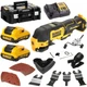 Акумуляторний багатофункціональний інструмент DeWALT XR Li-Ion 12В, аксесуари, кейс, 2 акб 2 Ah, з/п (DCS353D2) - зображення 1